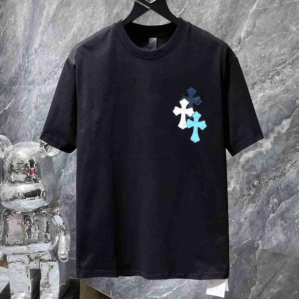 Chrome Hearts Men's Black Short-Sleeve T-Shirt - Picture 1 of 7